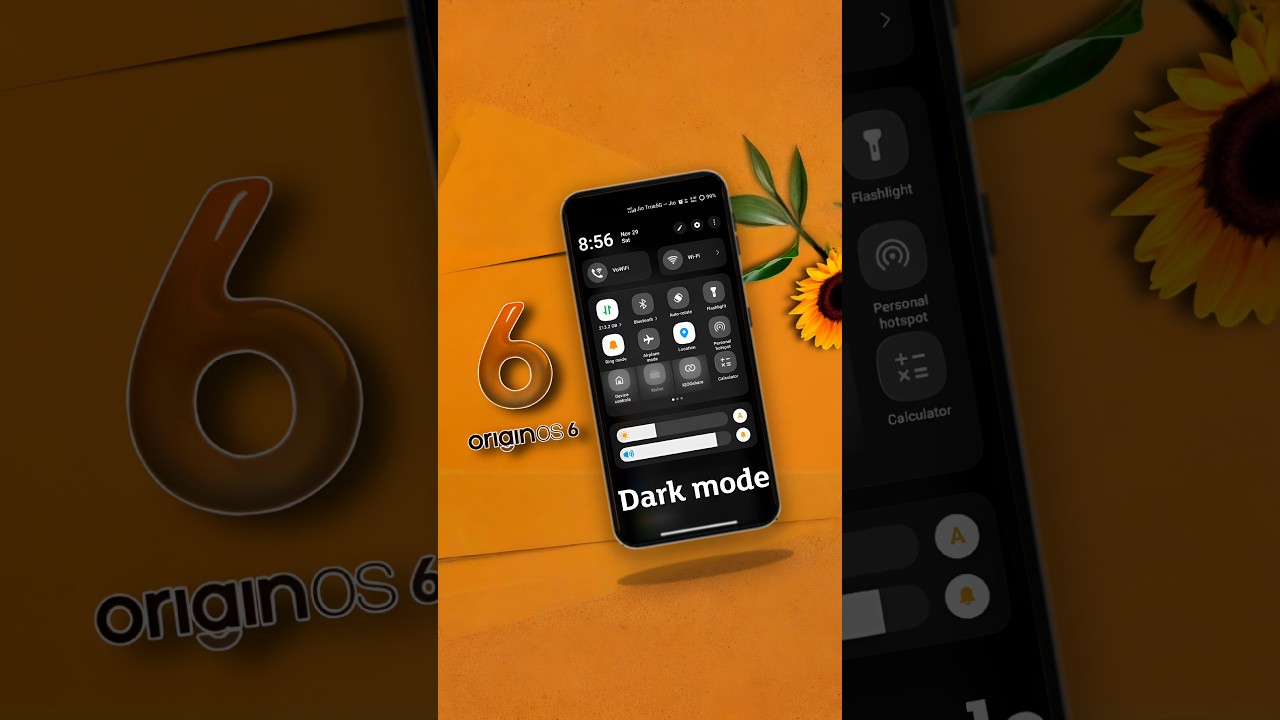 originOS 6 🤩 the Dark mode.