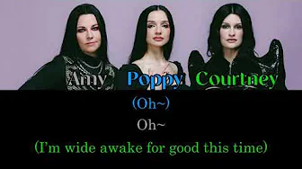 Poppy, Amy Lee, Courtney Laplante End of You [Color coded lyrics English]