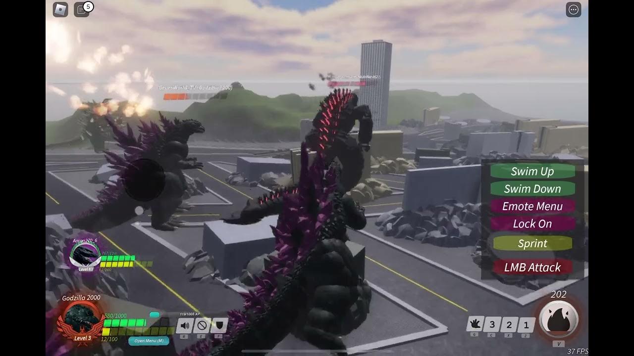 Roblox Godzilla - YouTube
