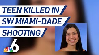 Teen Killed In Shooting In Sw Miami-Dade Nbc 6