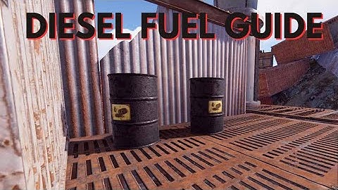 Diesel Fuel Guide - (Rust)