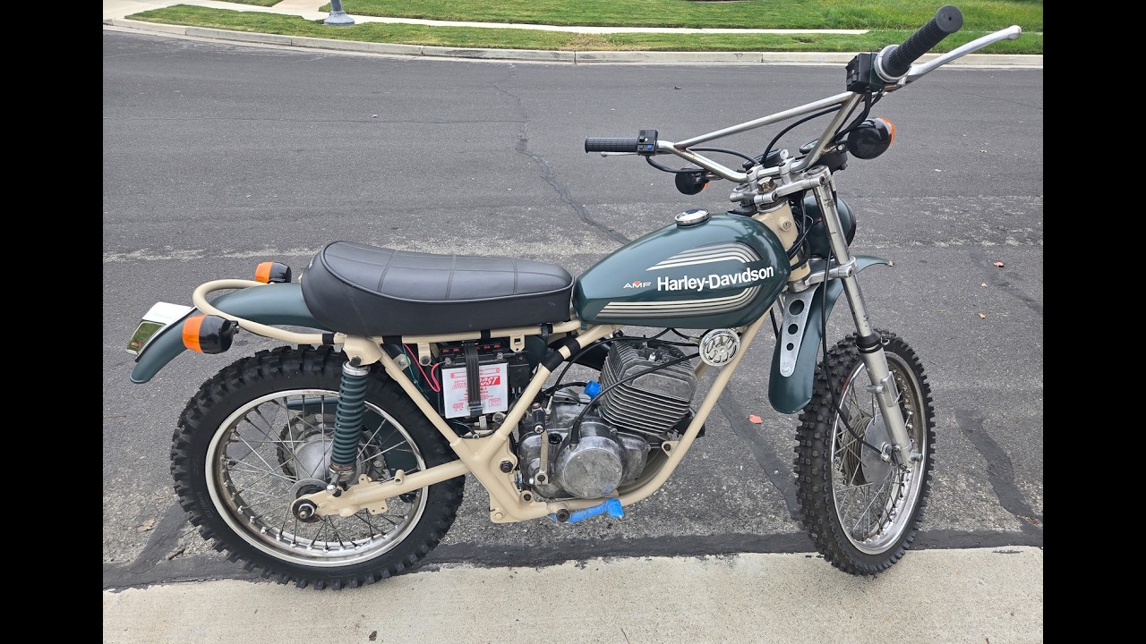 1974 Harley-Davidson AMF SX-175 – Iconic Motorbike Auctions