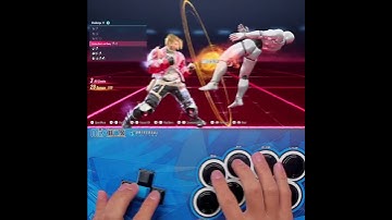 How to do Paul basic combos in Tekken 8 with Mixbox / Keyboard / Leveless controller #mixbox