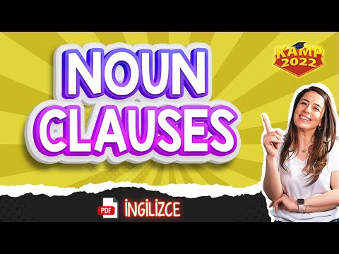 Noun Clauses | İngilizce #Kamp2022 #ydt2022ING9