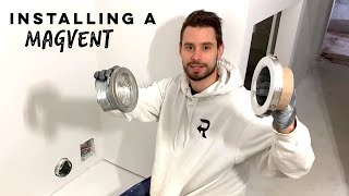 MagVent Installation Tutorial (Magnet Dryer Vent)