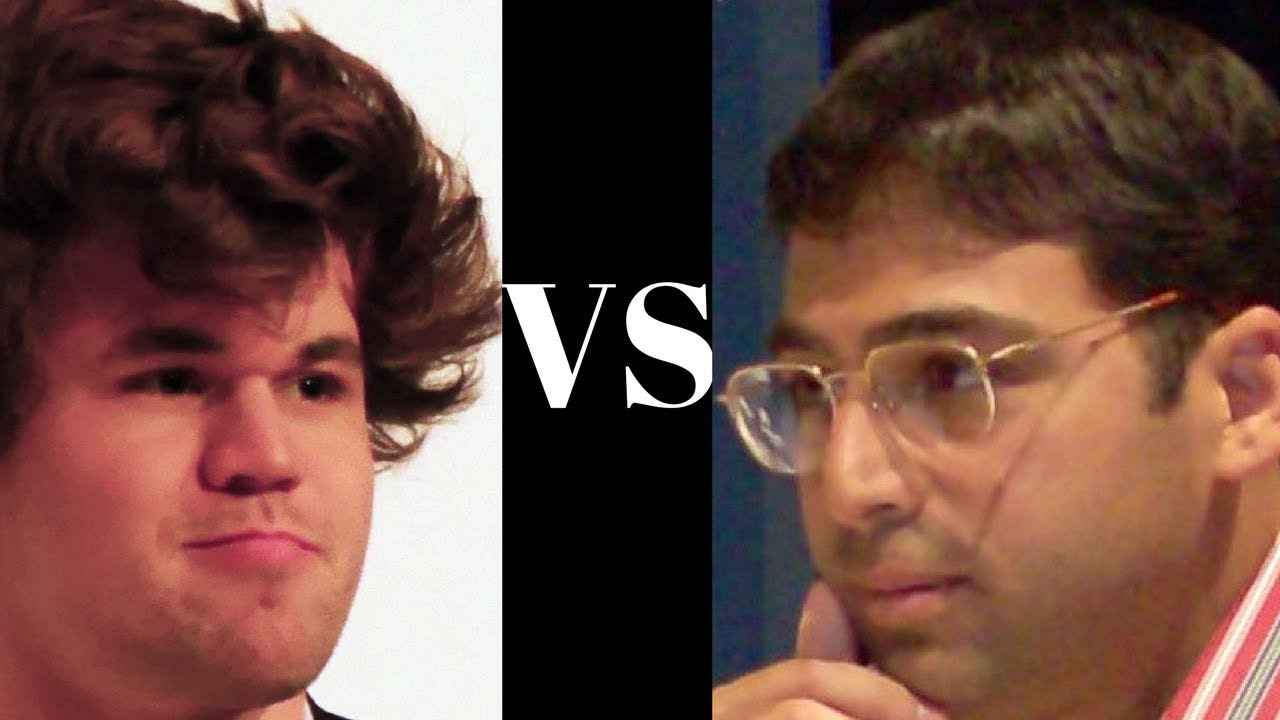 Blitz Chess Curiosity! Magnus Carlsen uses a kind of Reversed Budapest Gambit against Vishy Anand