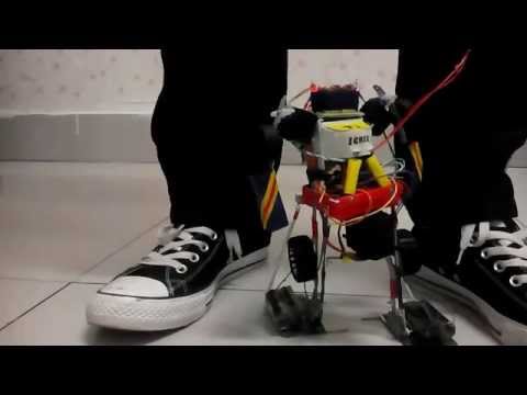 Control robot Visual basic application/ walking robot without microcontroler