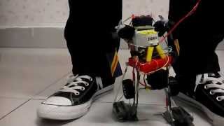 Control robot Visual basic application/ walking robot without microcontroler screenshot 4