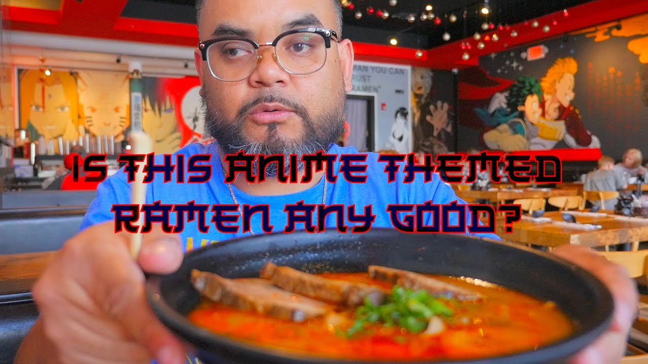 Is this Anime Themed Ramen in Glasboro NJ is yummy 🍜