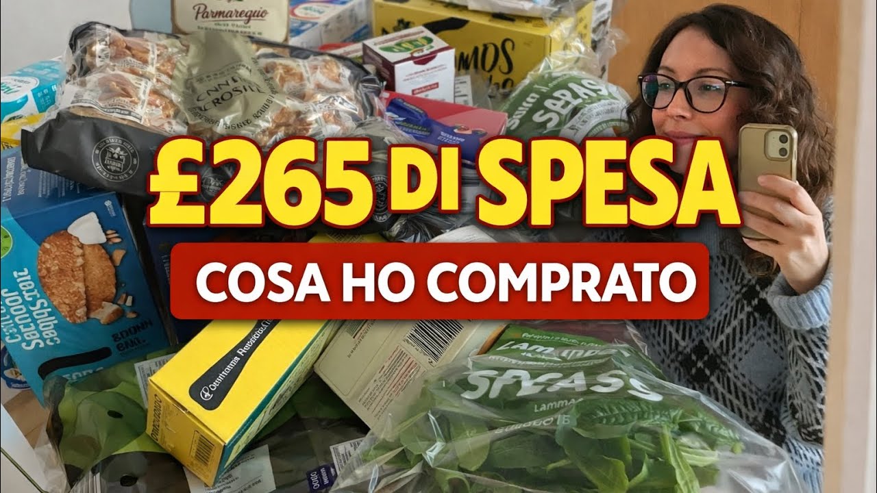 £265 DI SPESA SU OCADO 🛒 | Tutto quello che ho comprato per 10 giorni