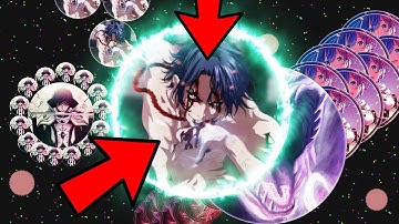 BADASS DOUBLESPLIT!! CRAZY ULTIMATE PUSHSPLIT!! //Gota.io Commentary Gameplay! - Yhiita