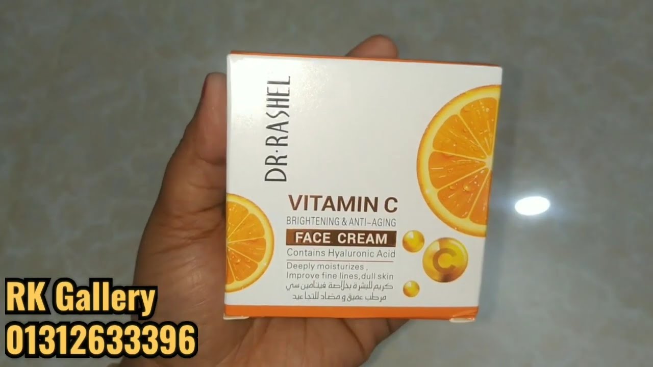 DR.RASHEL VITAMIN C FACE CREAM HONEST REVIEW BY KEYA CHOWDHURY YouTube
