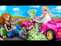 お金持ちのエルサ vs 貧乏なアナ／アナと雪の女王の手作り品10個