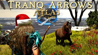 Testing the New Tranq Arrows in ATLAS: Mythical Bow is the Way to Go!