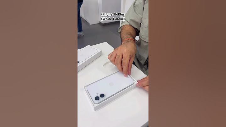 Iphone 16 plus (white 256 GB) ✌️#iphone16plus #256gb #white
