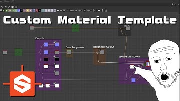 Substance Designer - Custom Material Template tutorial