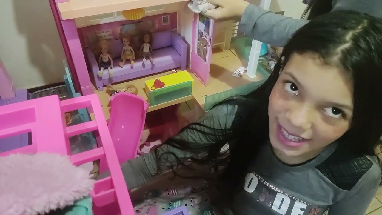 COMO LIMPAR A MEGA CASA🧼💖💦 DOS SONHOS DA BARBIE!-YASMIM FERNANDES