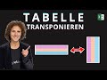 Excel-Trick: So einfach tauscht du Zeilen und Spalten in Sekunden!