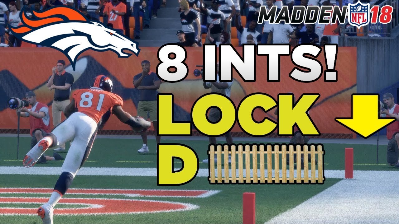 Madden 18 Broncos Franchise - 8 Picks?!? TAVON WILSON OMG