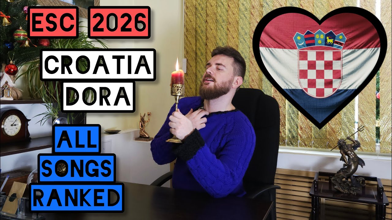 Dora 2026 - Croatian National Selection for Eurovision - listening & ranking by Nowmanco