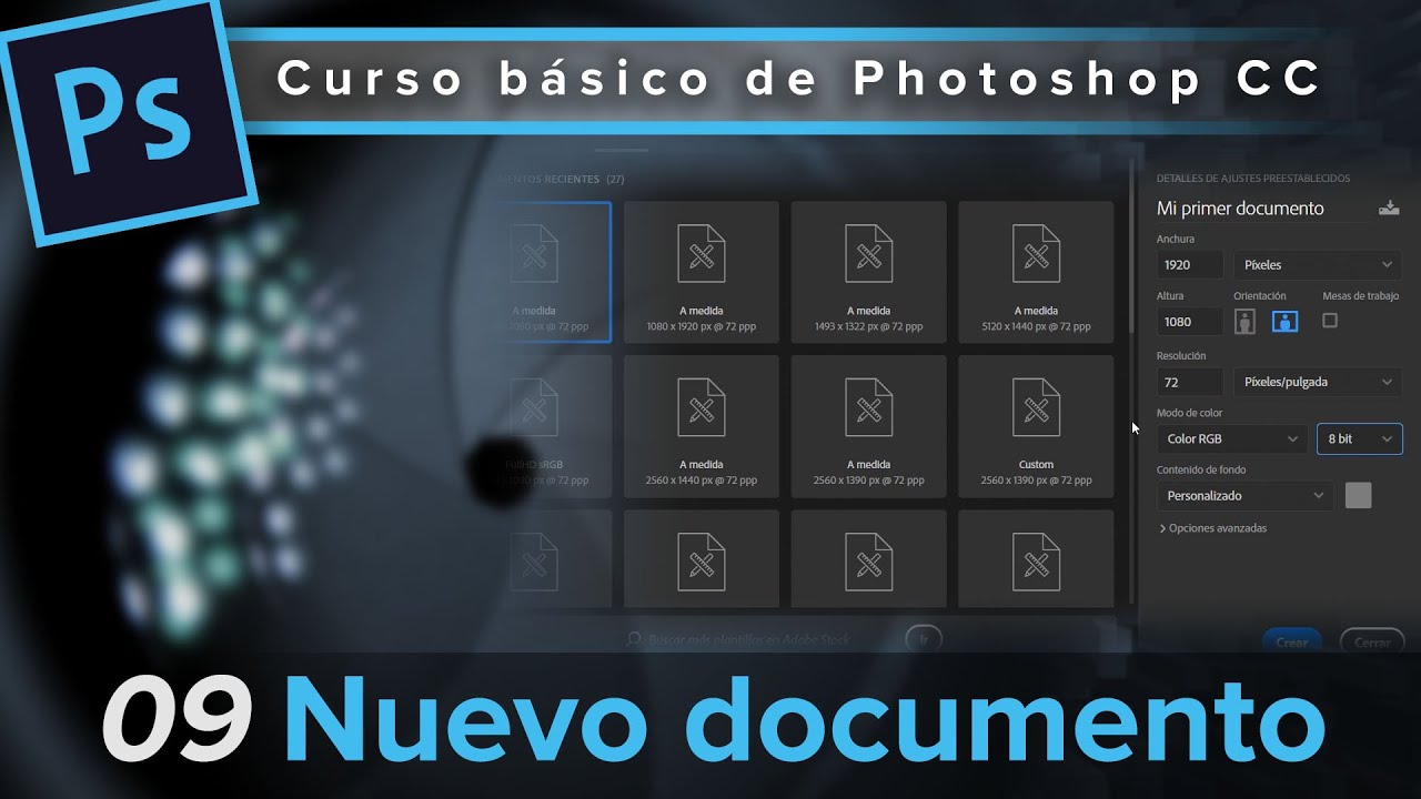 Photoshop 2020 No Me Deja Crear Nuevo Documento www.youtube.com