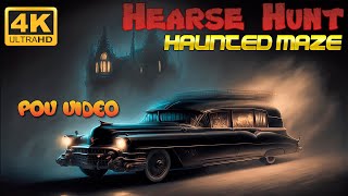 HEARSE HUNT - Haunted Maze POV (Kirby's Scary Farm - Williston, FL) - 4K Walking POV