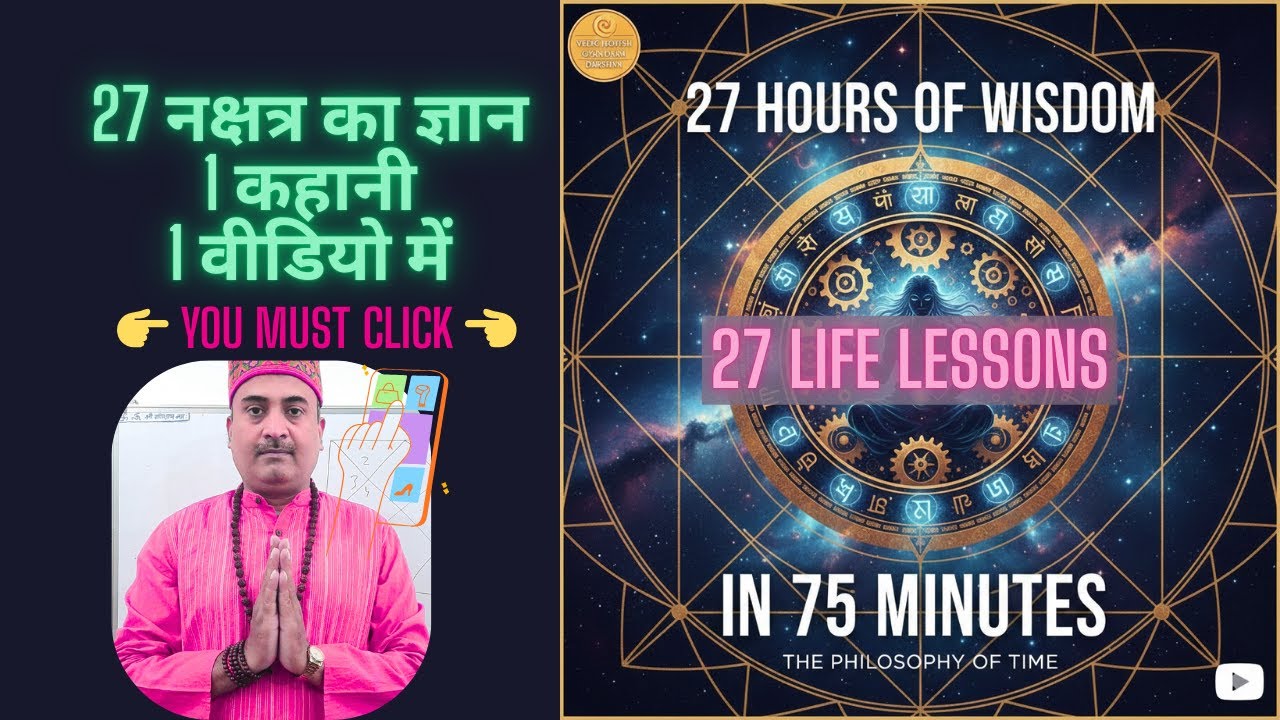 27 Nakshatra: क्या है आपका गुप्त जीवन चक्र? | नक्षत्रों का रहस्य | Vedic Astrology 27 Devta God