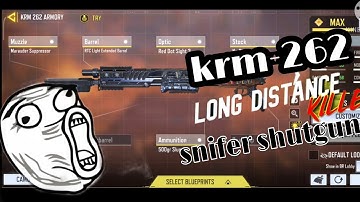 KRM-262 sniper attachment