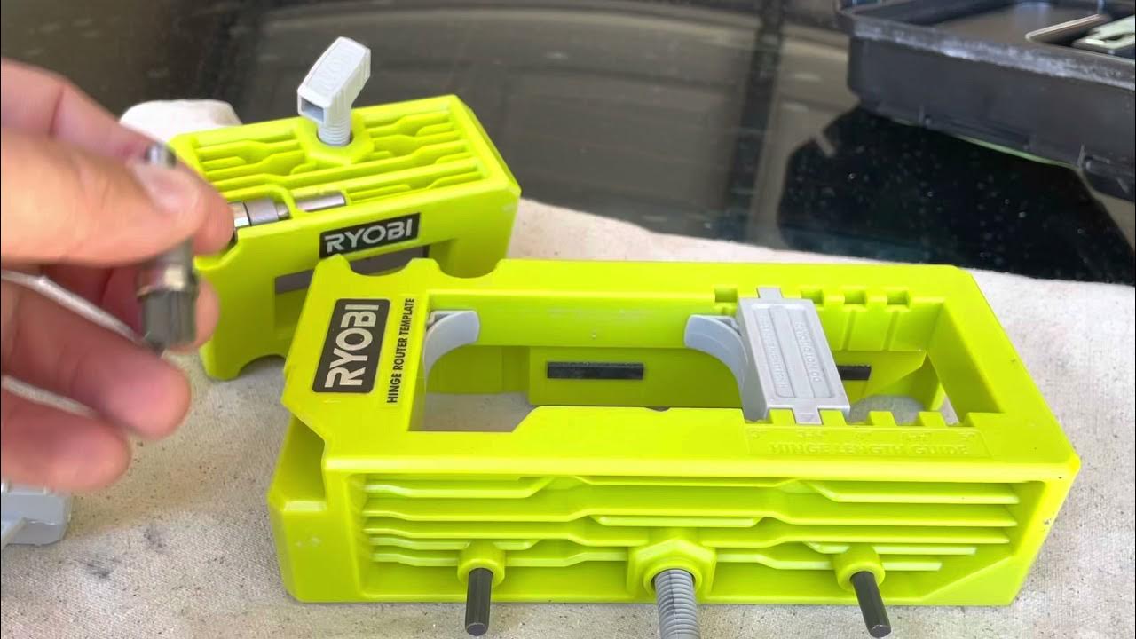 Ryobi mortise jig review YouTube