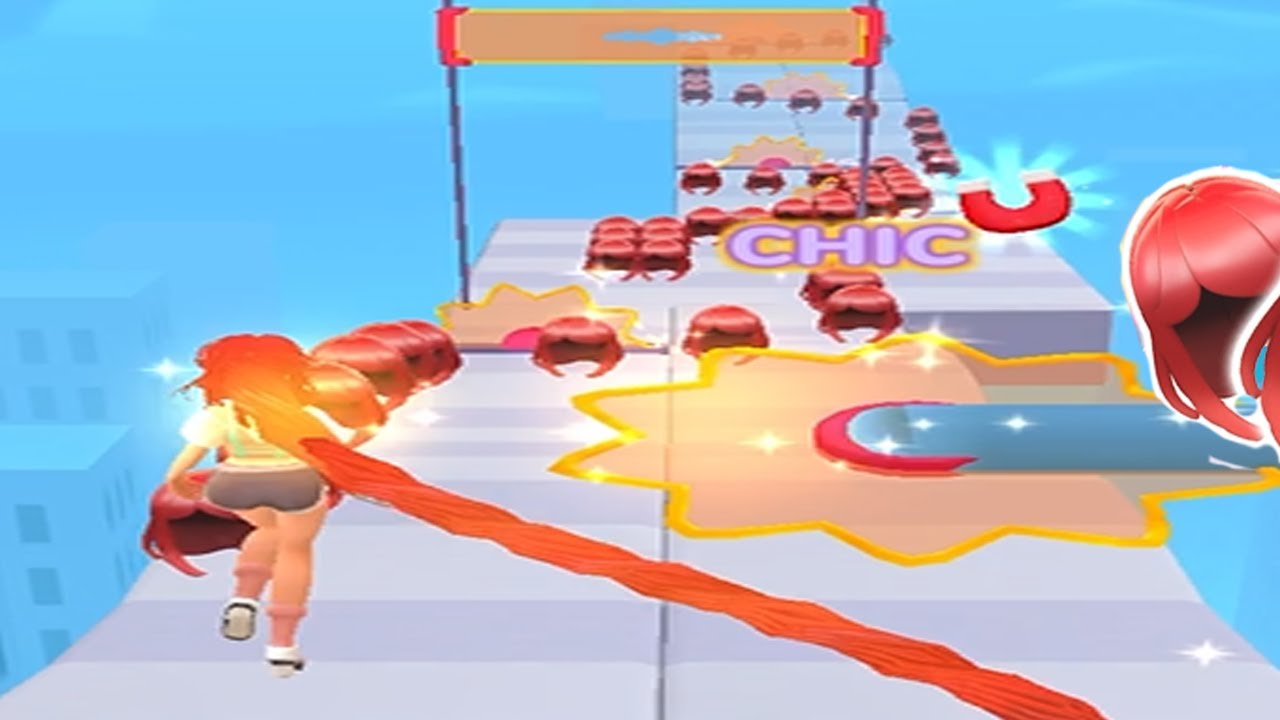 Hair Challenge💕🌈👸Big Update Game Max  Levels (Gameplay Walkthrough Level 244)