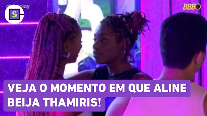 Beijo no BBB 25: Veja o vídeo em que Aline beija Thamiris durante a festa do Big Brother