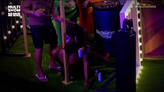 Kiss on BBB 25: Watch the video in which Aline kisses Thamiris during the Big Brother party