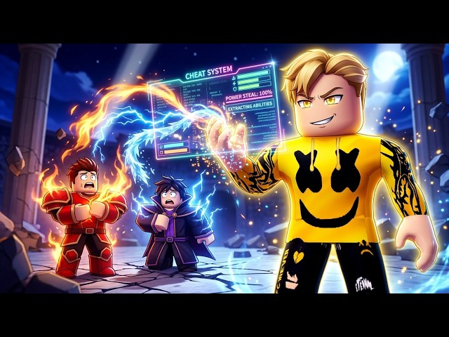 فيلم روبلوكس :امتلك أسوأ مهارة في العالم.. لكن ظهر له نظام الغش الأسطوري! 😱🔥☠️