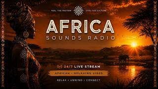 Live 24/7 African Relax Music | Deep Healing Zulu Vibrations, Meditation & Focus screenshot 2