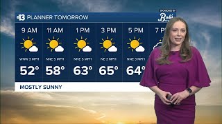 Warmup underway! 60s Sunday, 70s Monday in Las Vegas