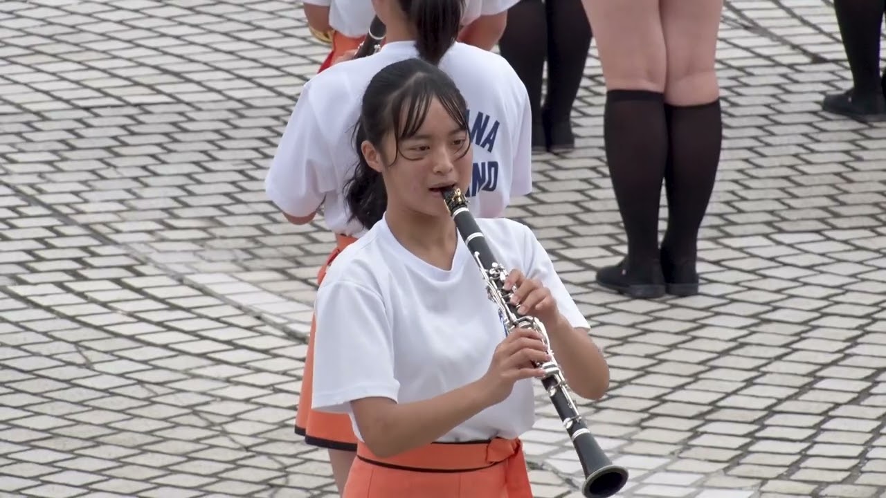 京都橘高校吹奏楽部 | 第一次來台灣自由廣場演出 | Kyoto Tachibana SHS Band in Taiwan 國慶三校交流