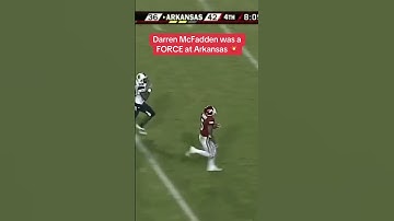 Thumbnail of Was Darren McFadden the best player the Razorbacks have ever seen? 👀