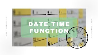 UTCNow and Convert Time Zone in Power Automate