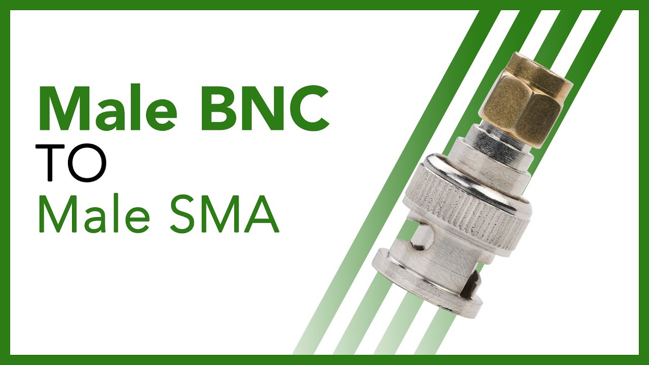 Male BNC to Male SMA Connectors | Atlas Scientific