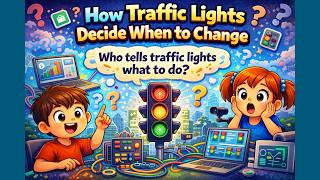 How Traffic Lights Decide When to Change | Smart Traffic Systems Explained | STEM Engineering  #stem