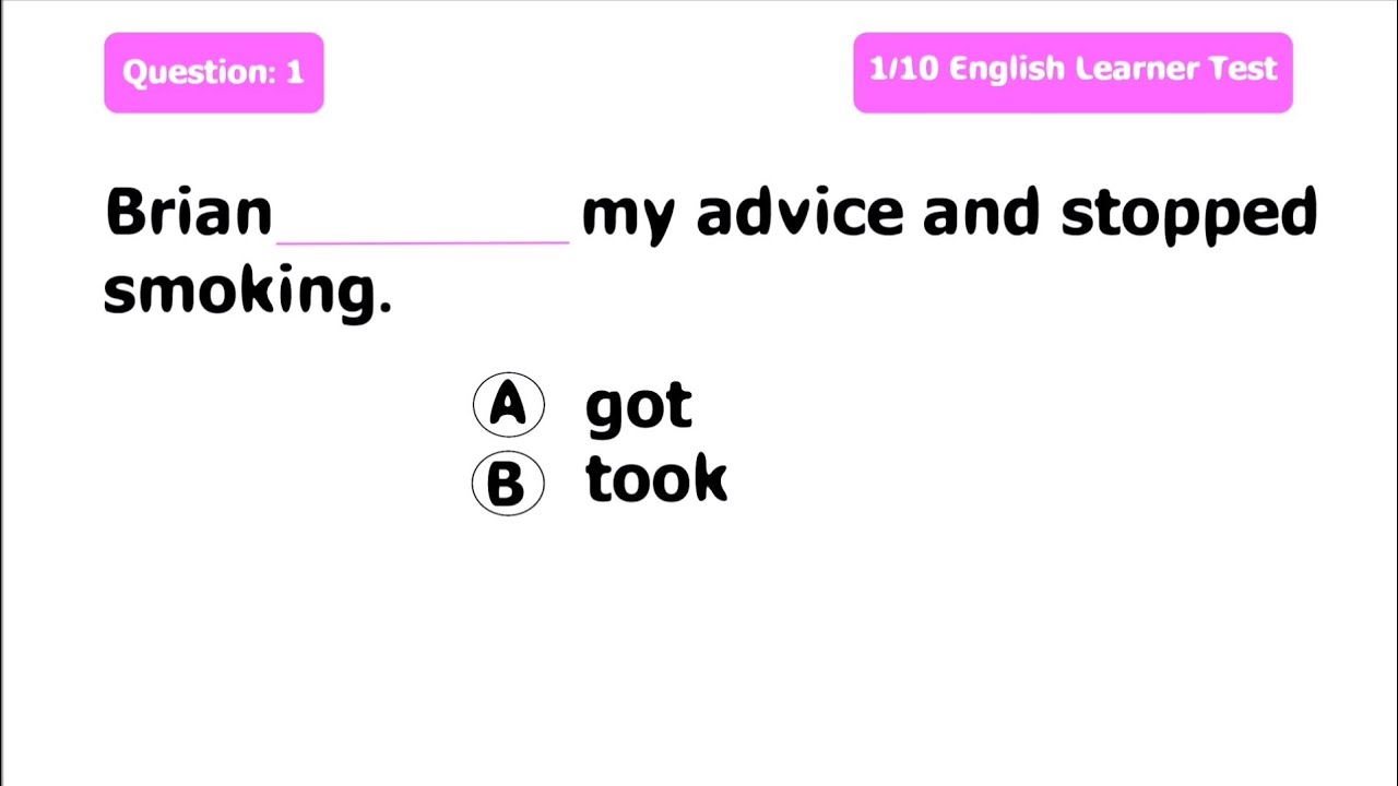 Get vs Take Quiz | Can you pass this quiz | @mrlazyworld_kh - YouTube