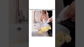 Fixing A Sink With Ramen Noodles