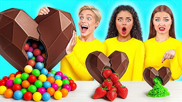 Thử thách Tấm Lớn, Vừa Và Nhỏ | Tuyệt Vời Nhà Bếp Mẹo Multi DO Challenge