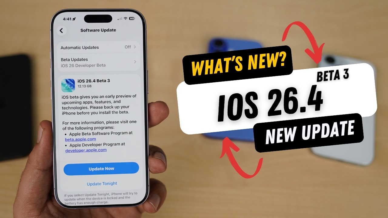 iOS 26.4 Beta 3 Released | What's New? - YouTube