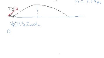 Mechanical Energy in projectile motion