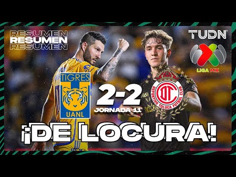 U.A.N.L. Tigres Toluca Goals And Highlights