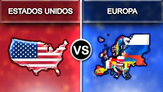 Estados Unidos da América vs Europa | Comparação