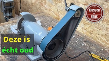 Ik probeer een oude Bandschuurmachine te repareren