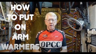 Advice for the new cyclist: How to put on Arm Warmers