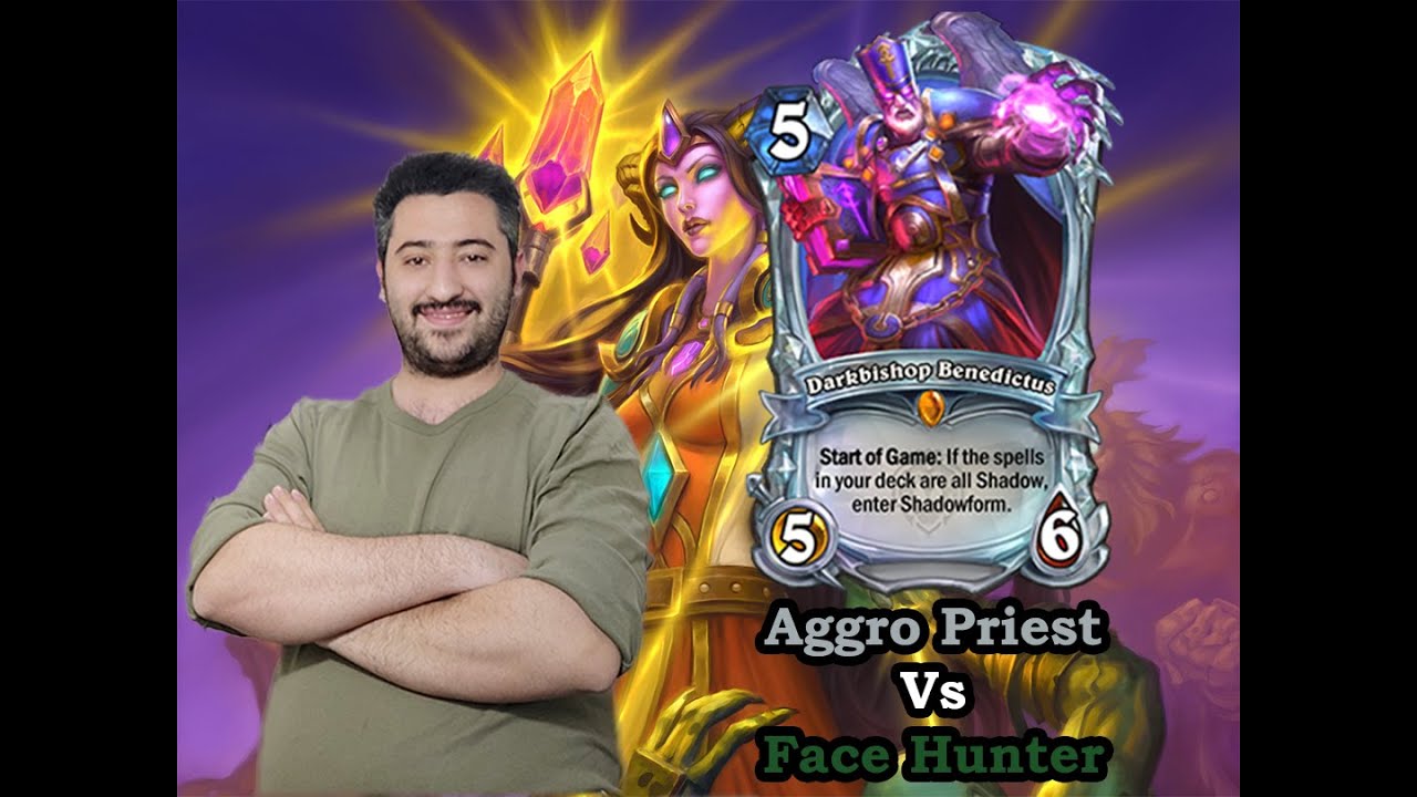 This is the Power of Aggro Priest! Aggro Shadow Priest Gameplay! Road to Legend! (Hearthstone)